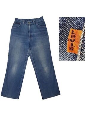 Levi’s 70’s Vintage 573 Orange Tab High Rise Jeans Size W29 L34